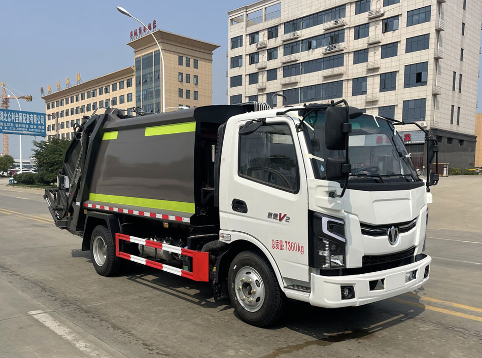壓縮垃圾車(chē)，垃圾車(chē)，垃圾車(chē)廠家，楚勝集團(tuán)